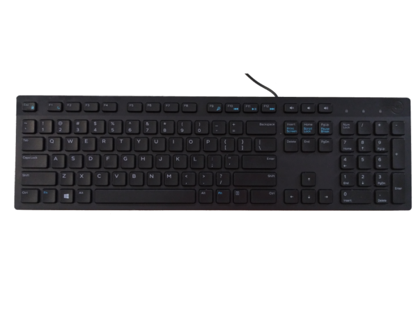 This photo shows a Dell USB Keyboard