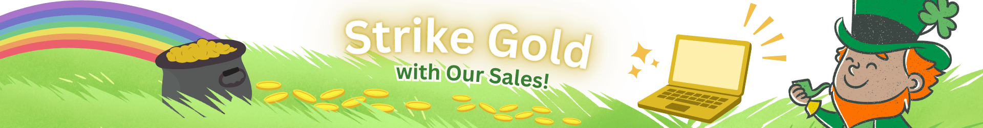 St Patrick's Favor Banner