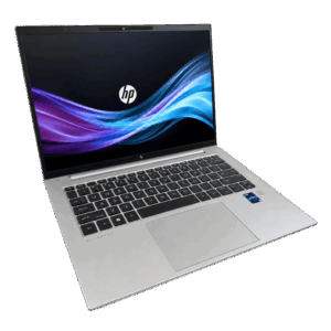 Elite Book G10 Quarter-view with display on